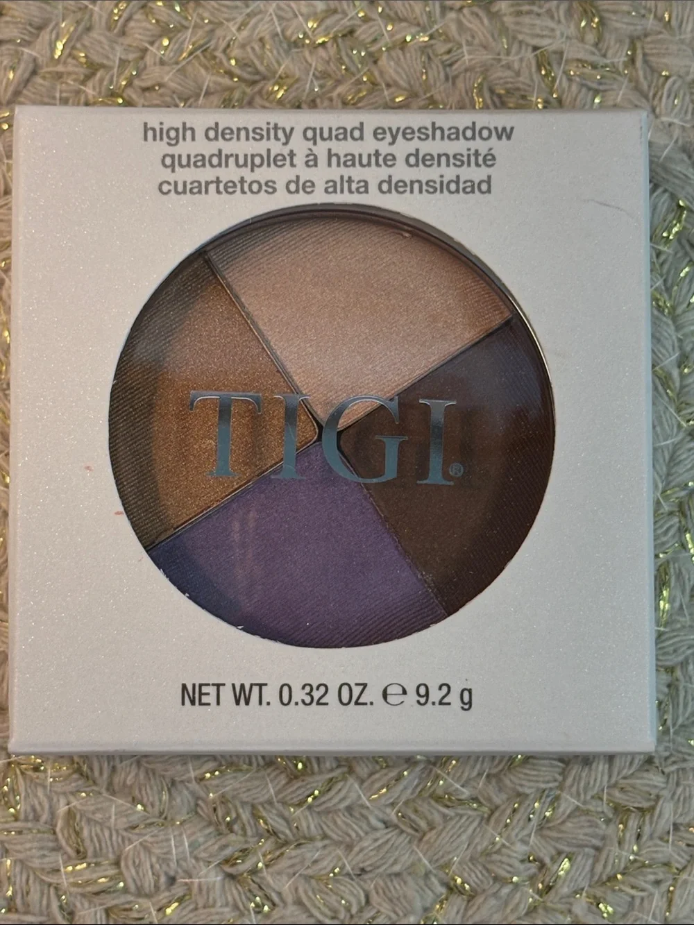 TIGI High Density Quad Eyeshadow Matte & Shimmer, Posh